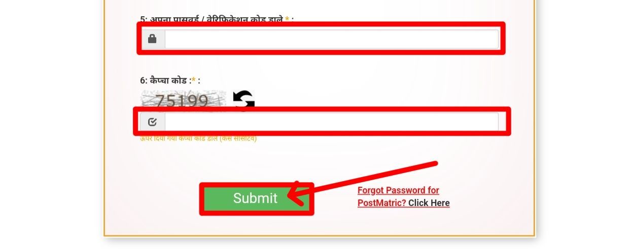 Up Scholarship Registration Form Submit